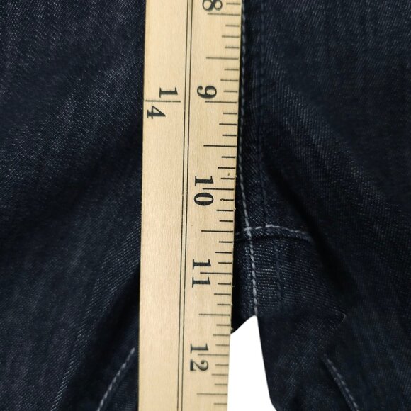 Kut From the Kloth Flare Leg Jeans Womens Size 14 High Rise Dark Wash Denim - Picture 14 of 15